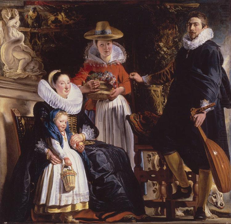 The Family of the Arist (mk08), Jacob Jordaens